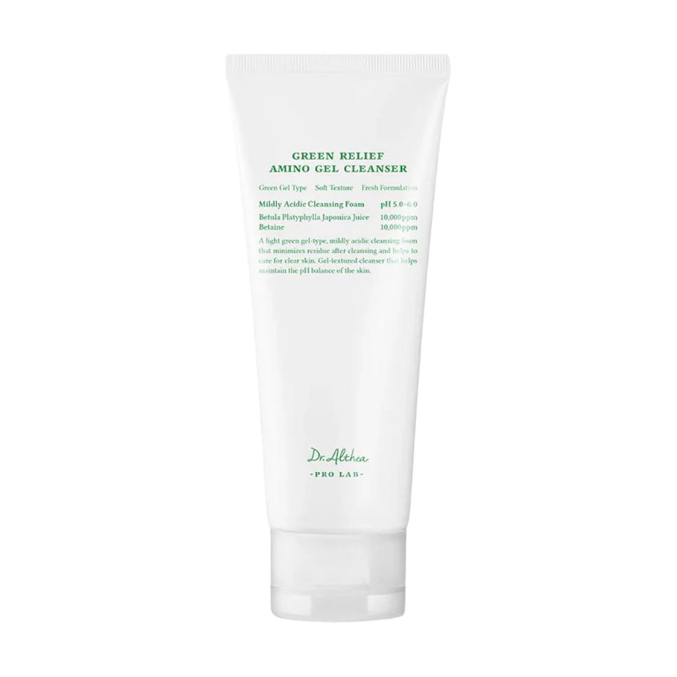 Очищувальна гелева пінка для вмивання Dr. Althea Pro Lab Green Relief Amino Gel Cleanser з амінокислотами, 100 мл
